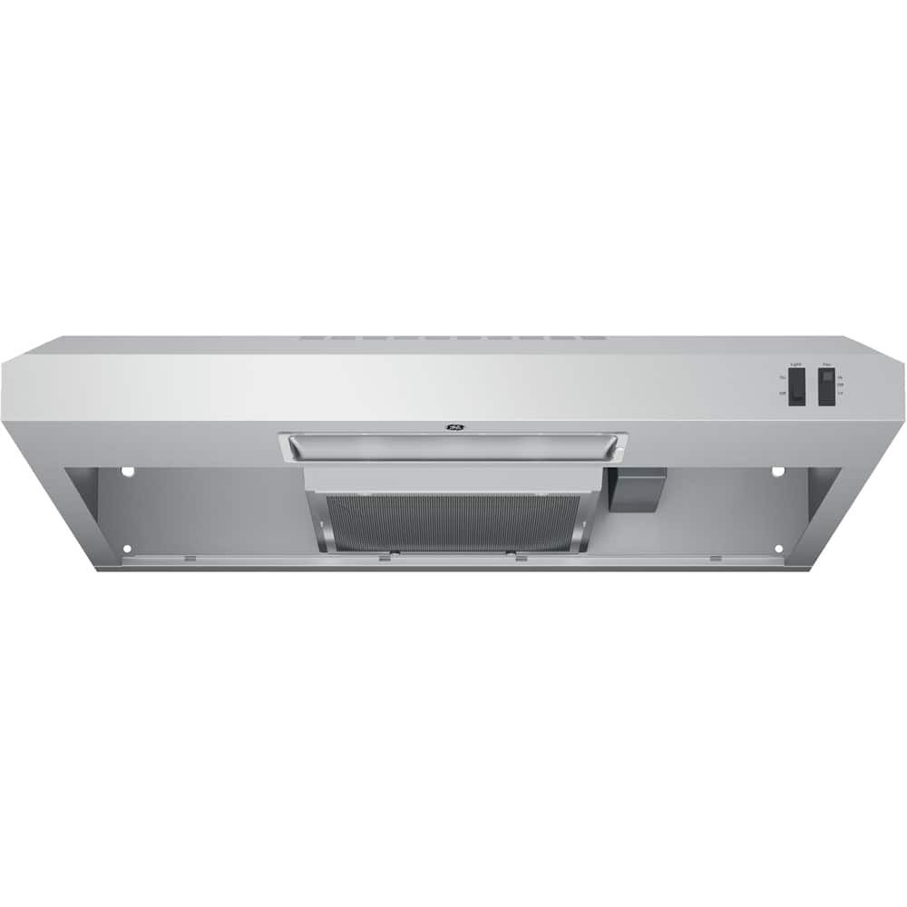 GE - 30 inches - Convertible - Under cabinet Range Hood - Stainless Steel product image
