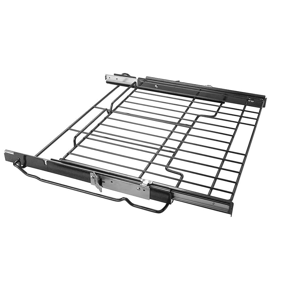 GE - 30" Never-Scrub Heavy-Duty Roller Rack Accessory - Silver product image