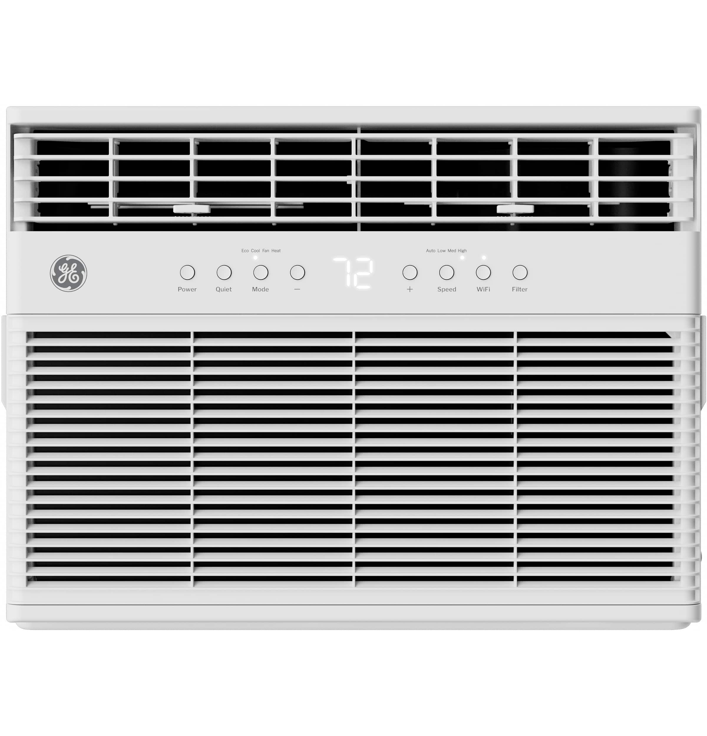 GE - 350 Sq. Ft. 8,000 BTU ENERGY STAR Smart Window Air Conditioner and 8,400 BTU Heater - White product image