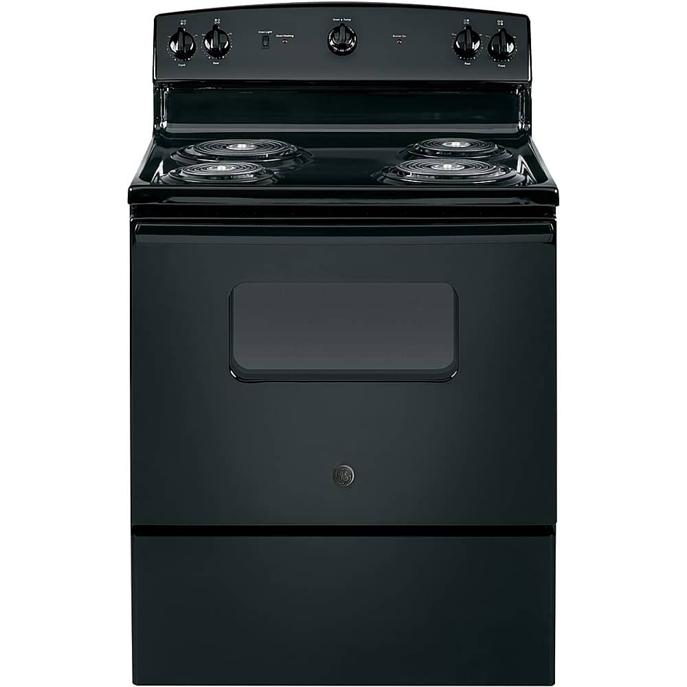 GE - 5.0 Cu. Ft. Freestanding Electric Range - Black product image