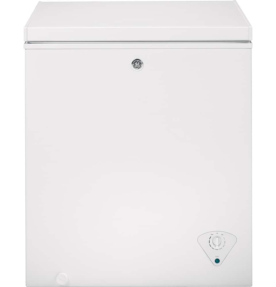 GE - 5.0 Cu. Ft. Garage-Ready Chest Freezer - White product image