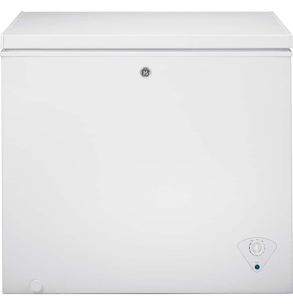 GE - 7.0 Cu. Ft. Garage-Ready Chest Freezer - White product image