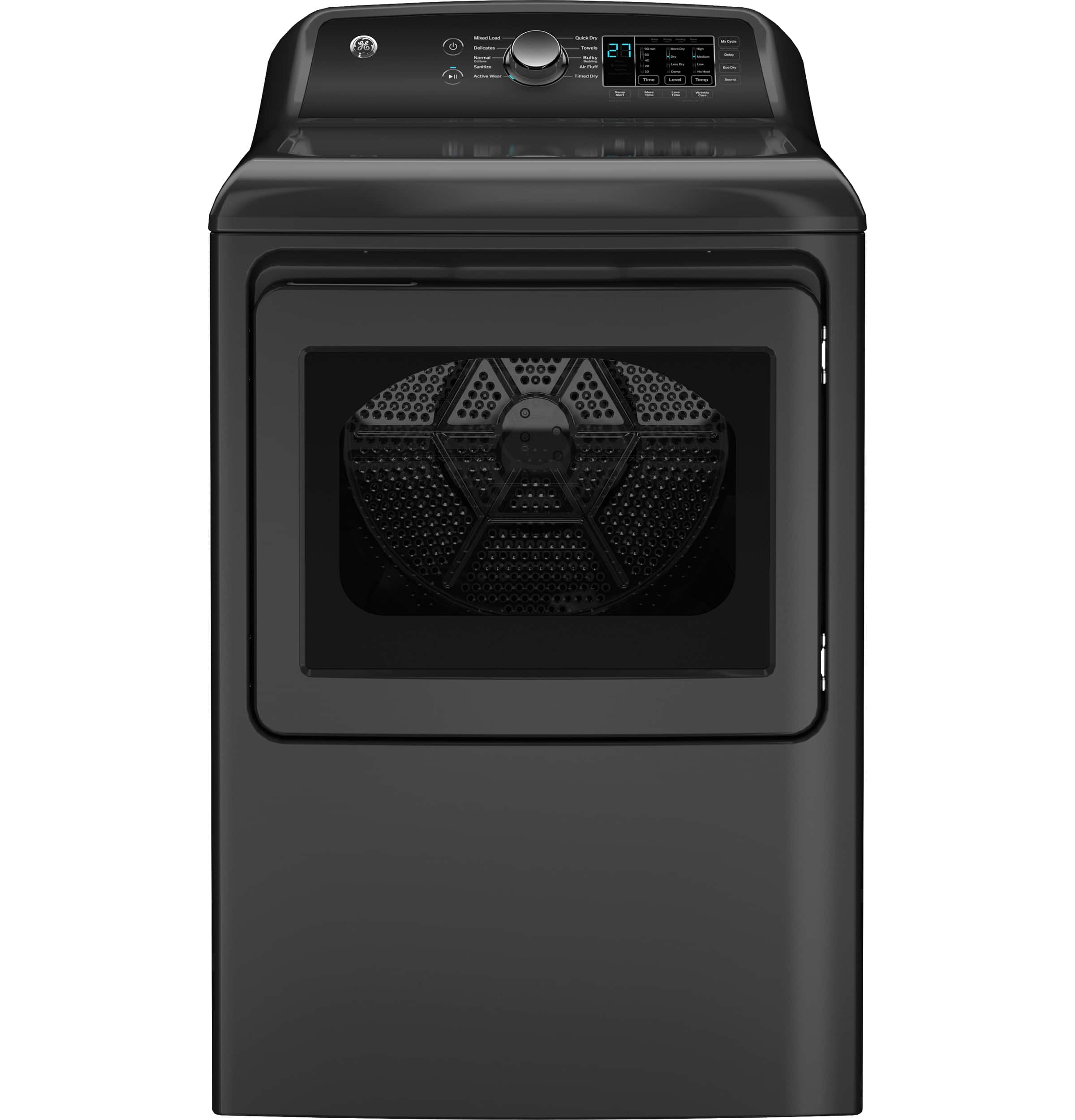 GE - 7.4 Cu. Ft. Electric Dryer with Sensor Dry - Diamond Gray product image
