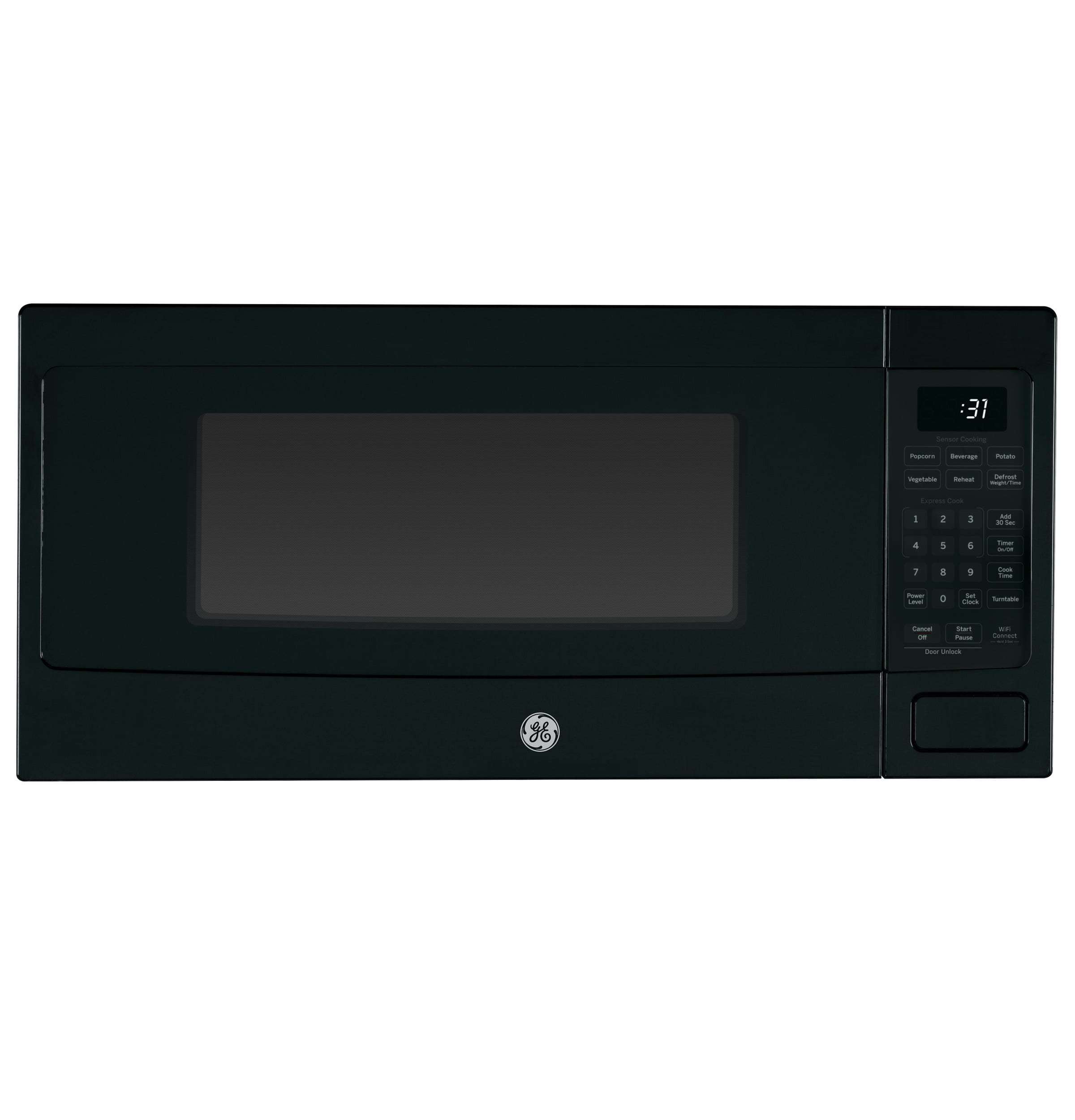 GE Profile - 1.1 Cu. Ft. Countertop Microwave with Sensor Cooking and Built-In Capable Option - Black product image