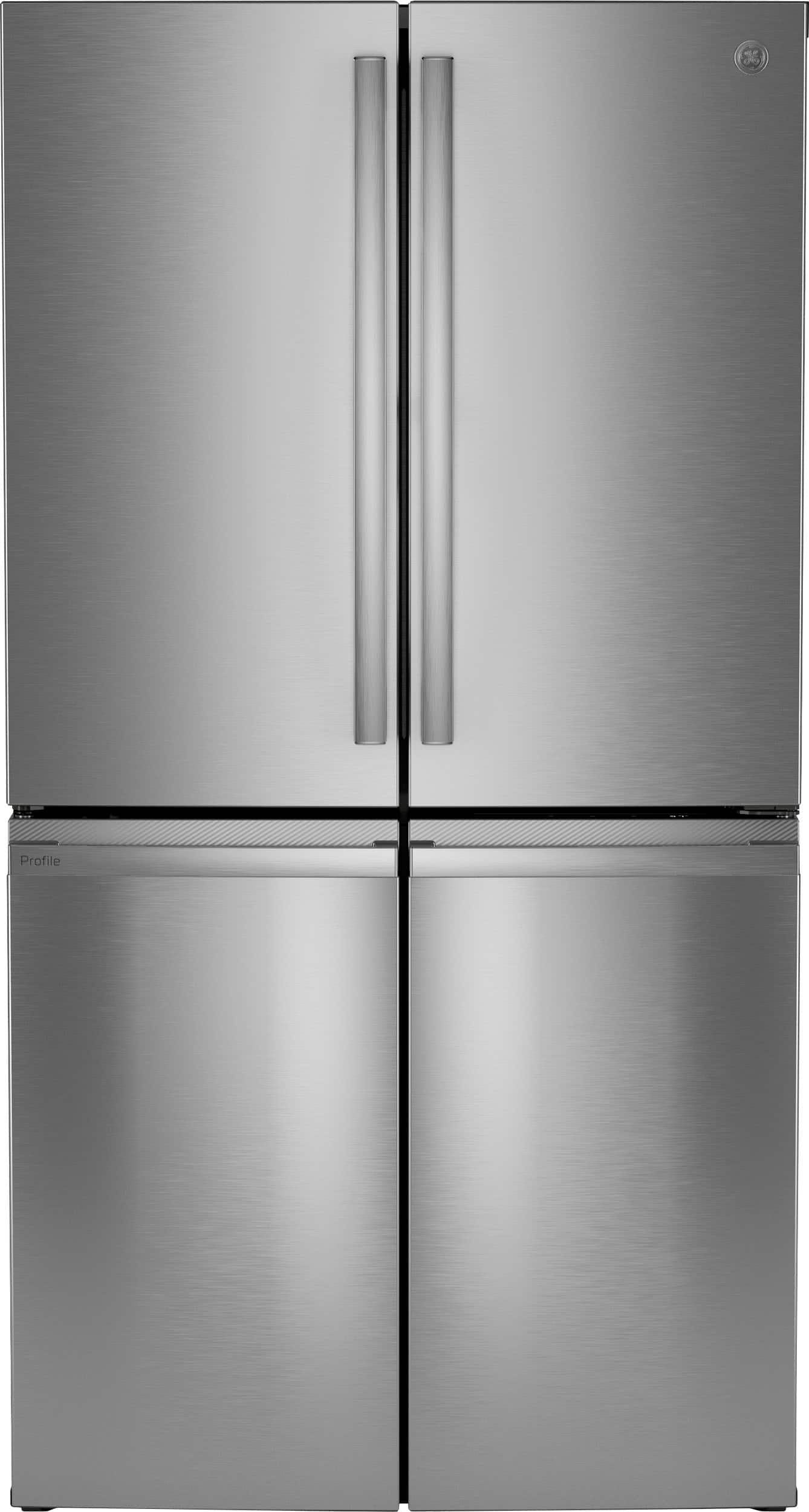 GE Profile - 28 Cu. Ft. 4-Door French Door Smart Refrigerator with Fully Convertible Temperature Zone - Stainless Steel prod…