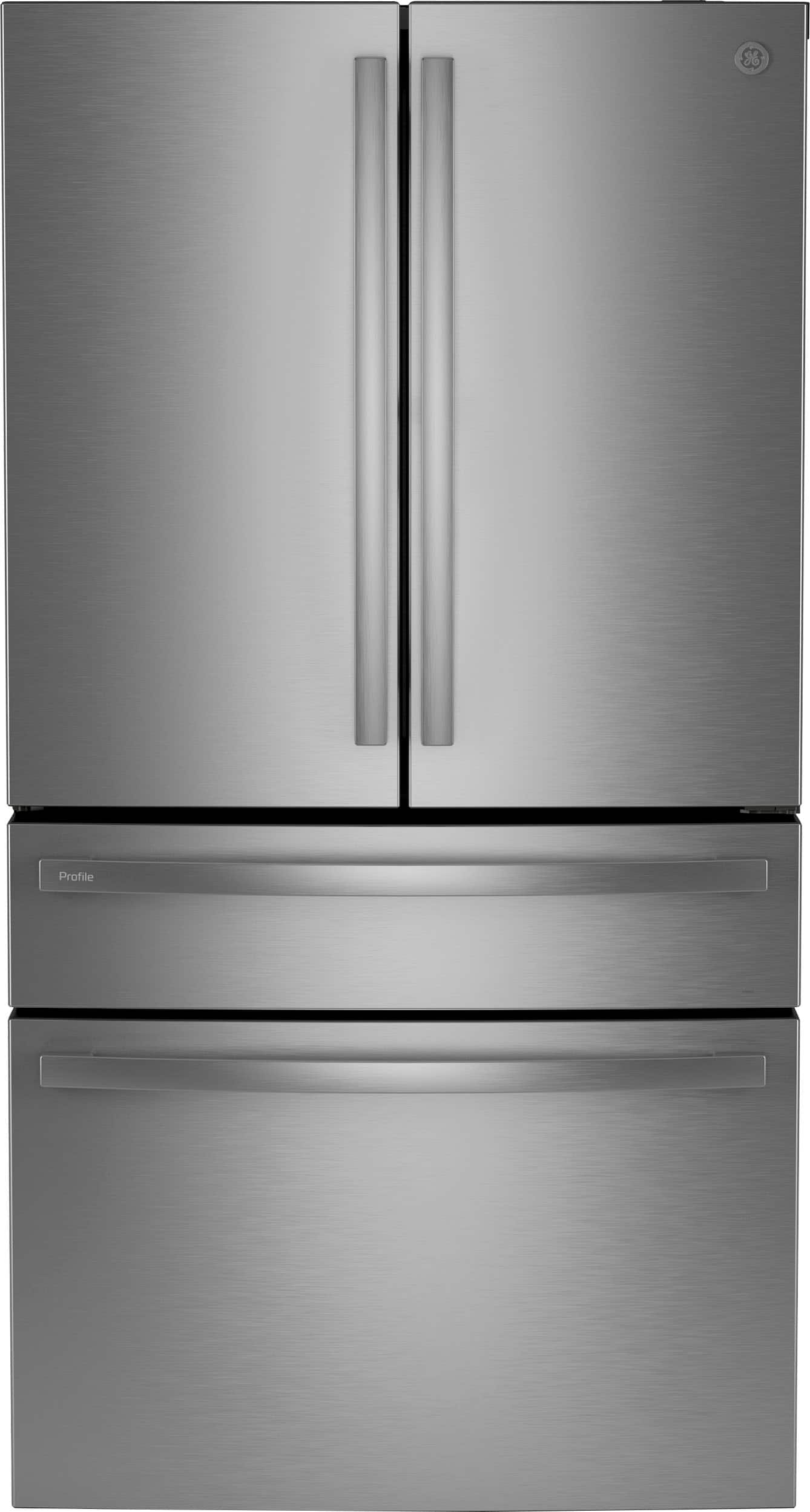 GE Profile - 28.7 Cu. Ft. 4-Door French Door Smart Refrigerator with Dual-Dispense AutoFill Pitcher - Stainless Steel produc…