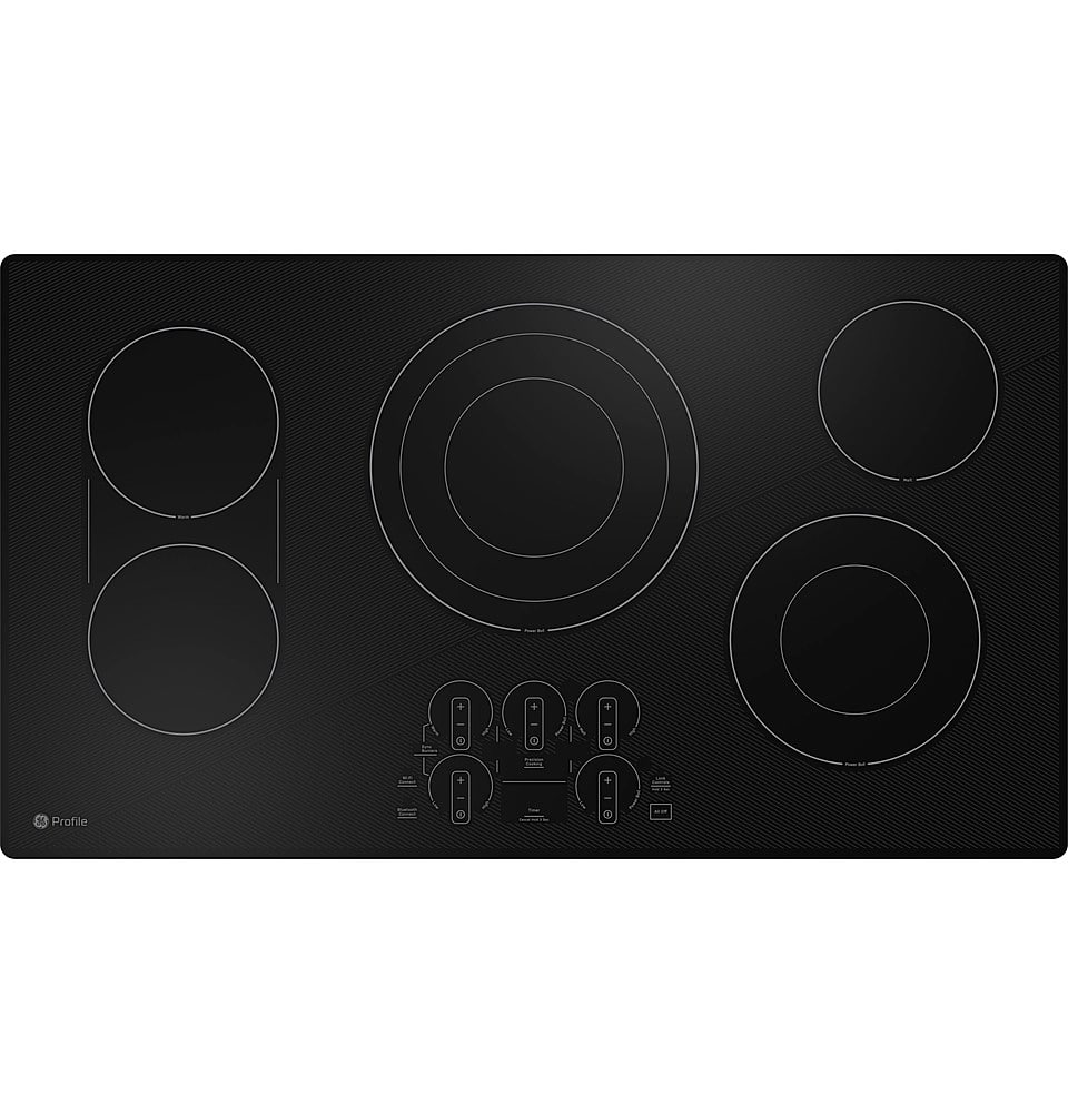 GE Profile - 36" Electric Built In Cooktop - Black product image