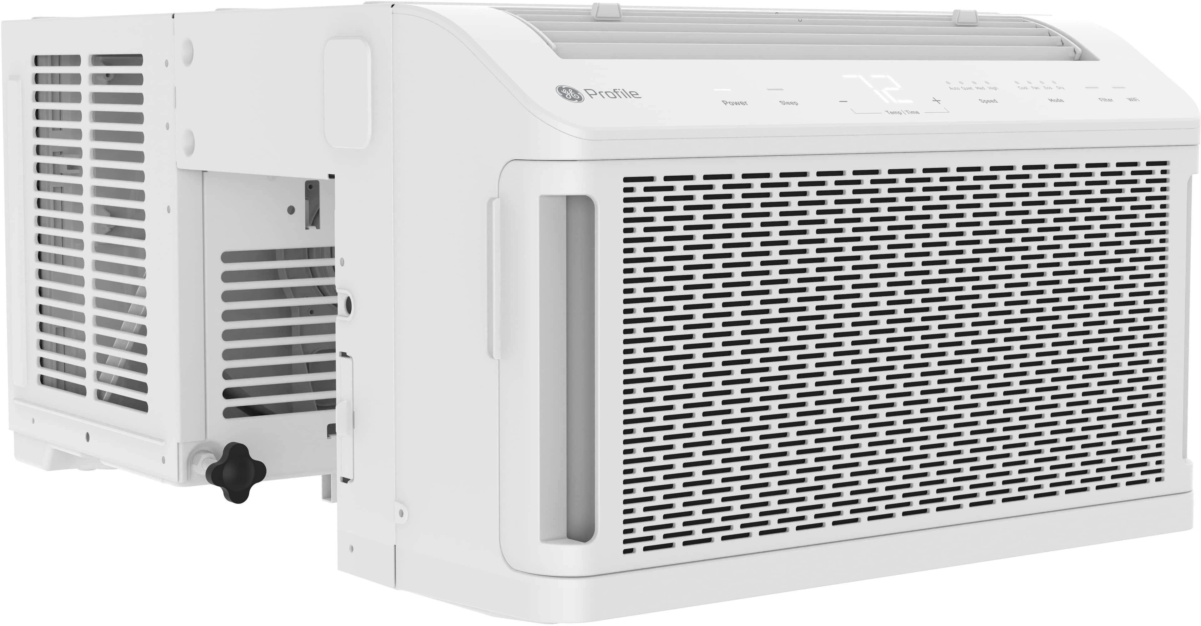 GE Profile - ClearView 250 Sq. Ft. 6,100 BTU Smart Ultra Quiet Window Air Conditioner - White product image