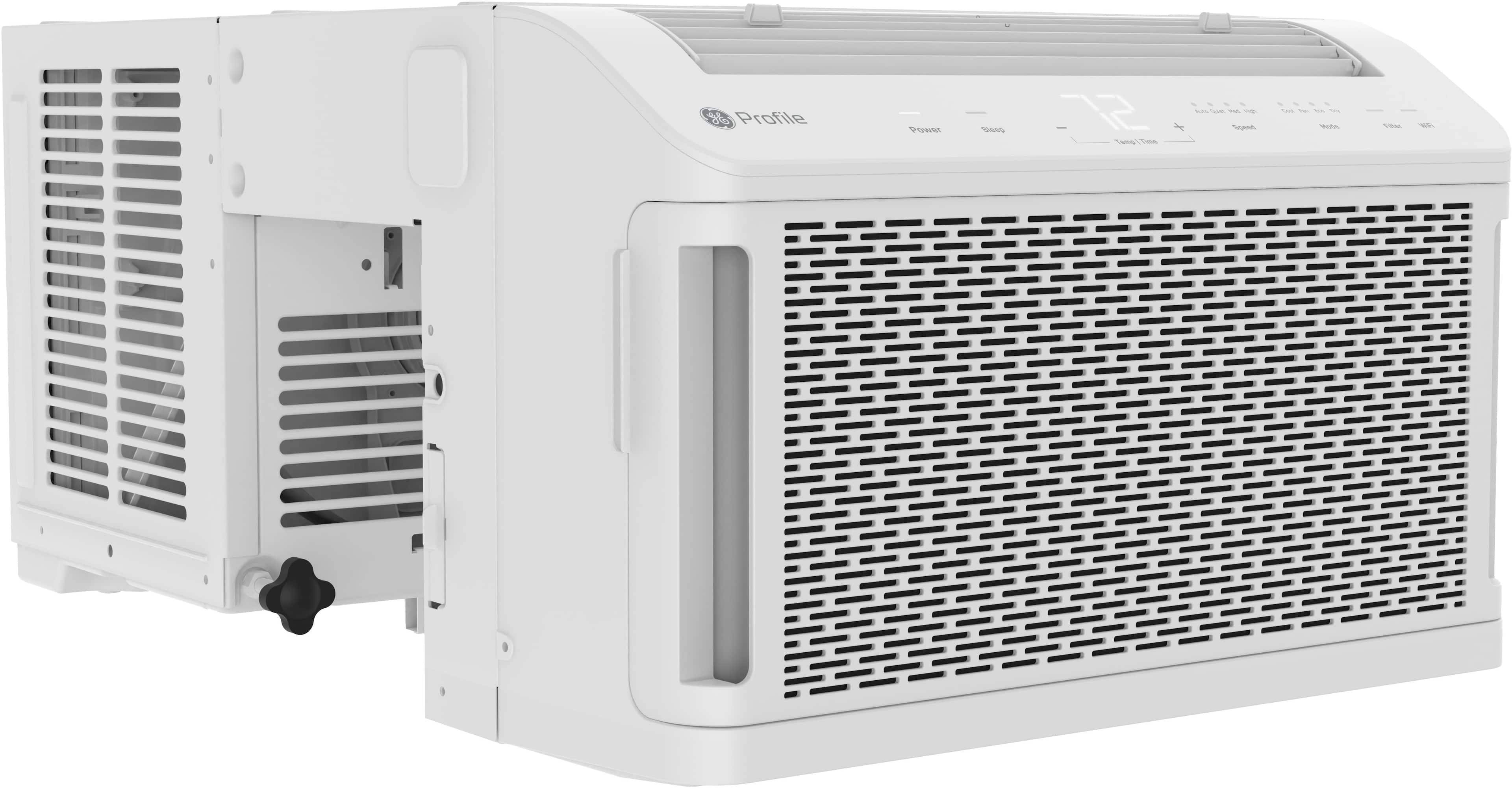 GE Profile - ClearView 350 Sq. Ft. 8,300 BTU Smart Ultra Quiet Window Air Conditioner - White product image