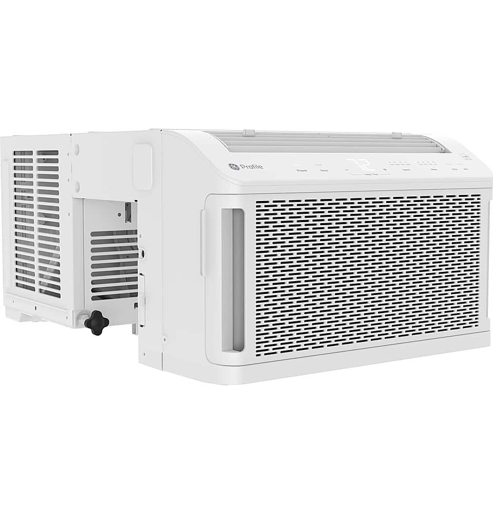 GE Profile - ClearView 550 Sq. Ft. 12,200 BTU Smart Ultra Quiet Window Air Conditioner - White product image