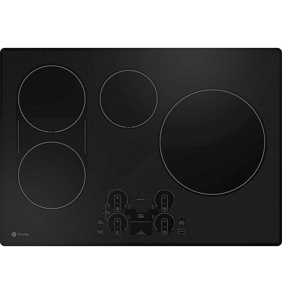 GE Profile - ENERGY STAR 30" Built-In Touch Control Electric Induction Cooktop - Black product image