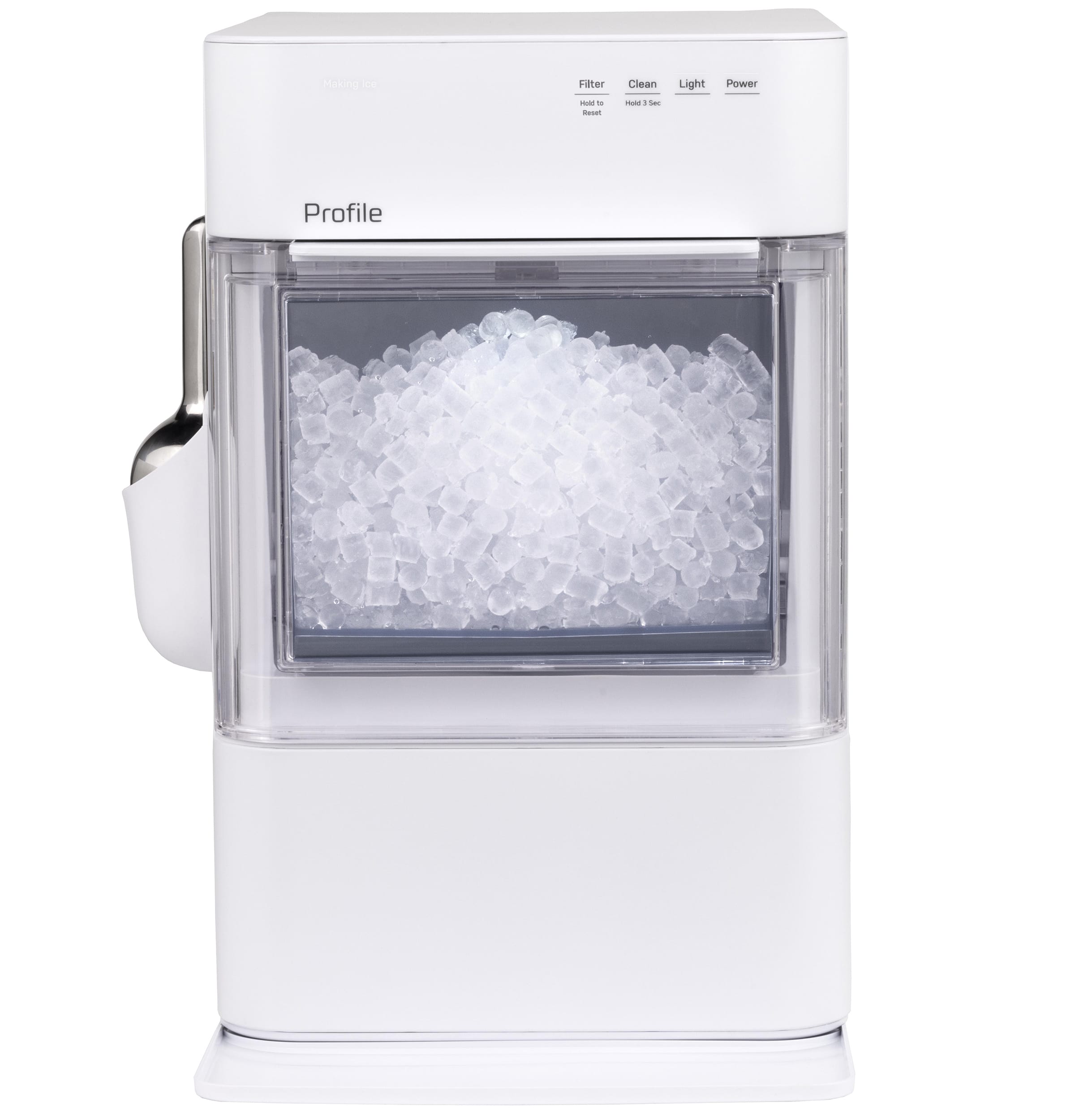 GE Profile - Opal 2.0 Ultra Nugget Ice Maker with Scale Inhibiting Filter - Stone White product image