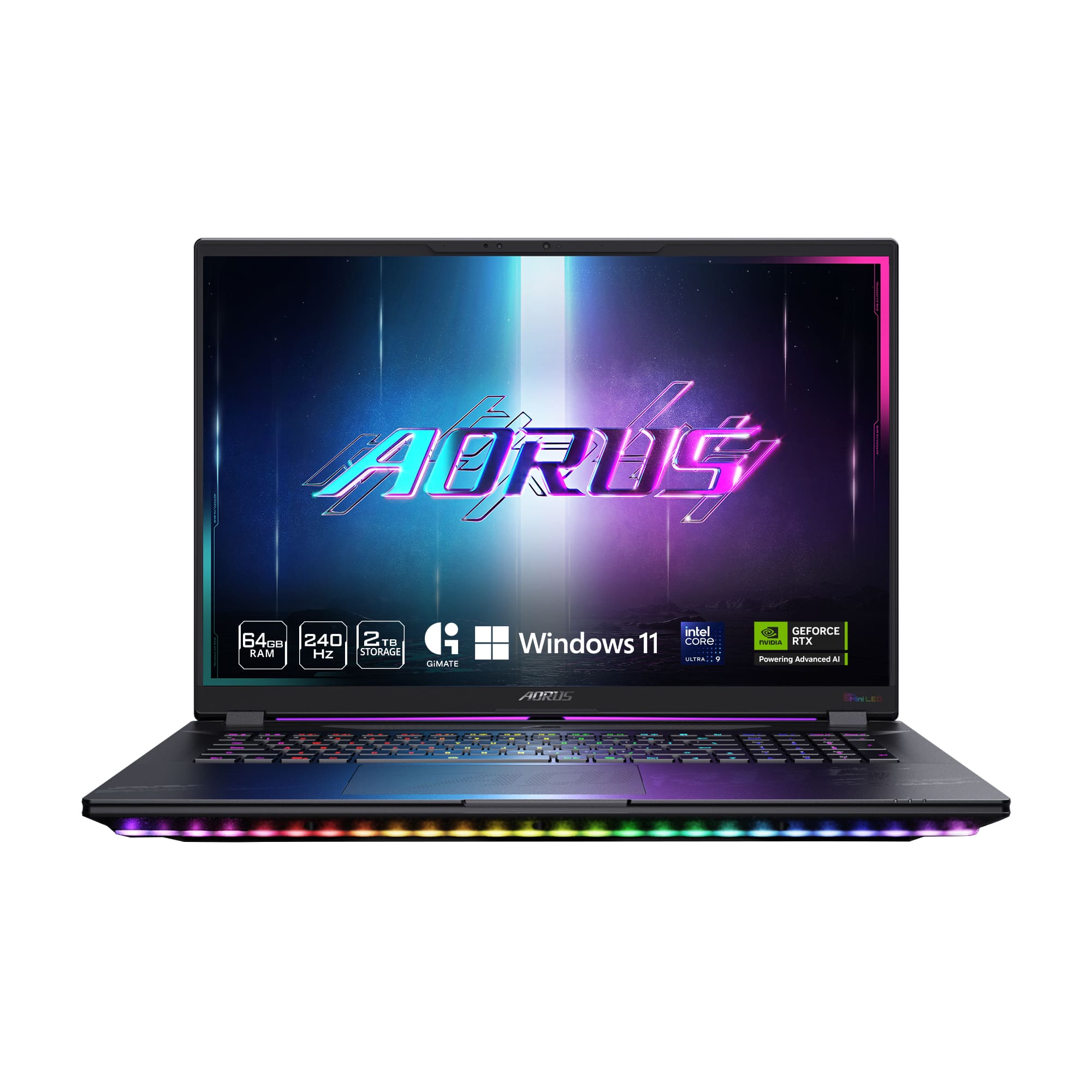 GIGABYTE - AORUS MASTER 18 - 18" 240Hz 2560x1600 WQXGA Intel Core Ultra 9 275HX - 2TB SSD - 64GB DDR5 RAM - GeForce RTX 5090…
