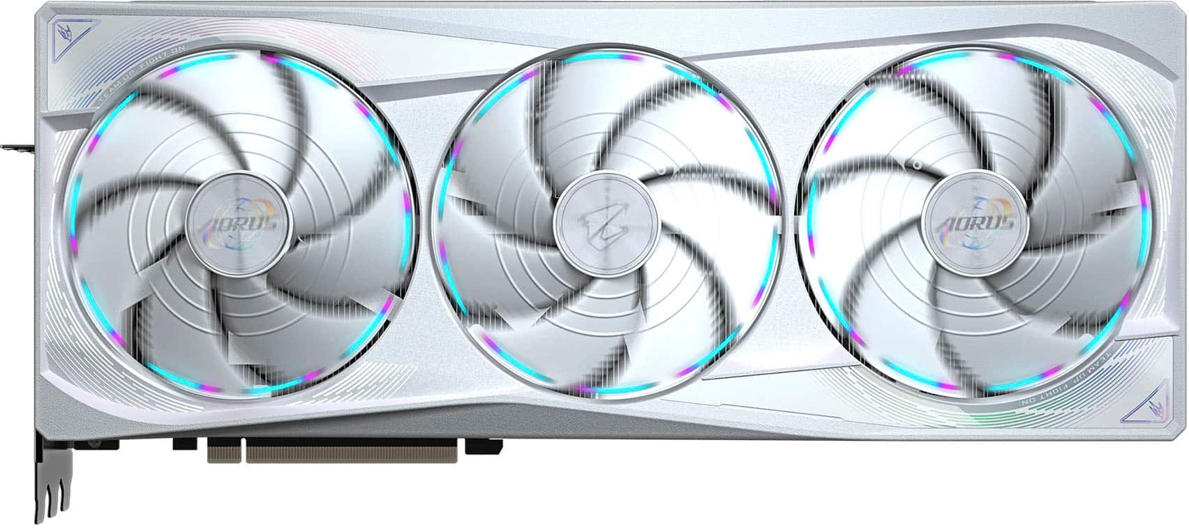 GIGABYTE - NVIDIA GeForce RTX 5090 AORUS MASTER ICE 32G GDDR7 PCI Express 5.0 Graphics Card - White product image