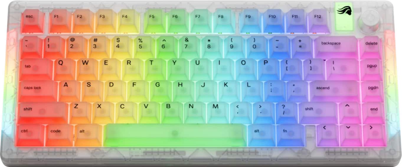 Glorious - GMMK 3 75% Wired Mechanical Tactile Switch Gaming Keyboard with Hot-Swappable Switches - Edition - Exofrost produ…