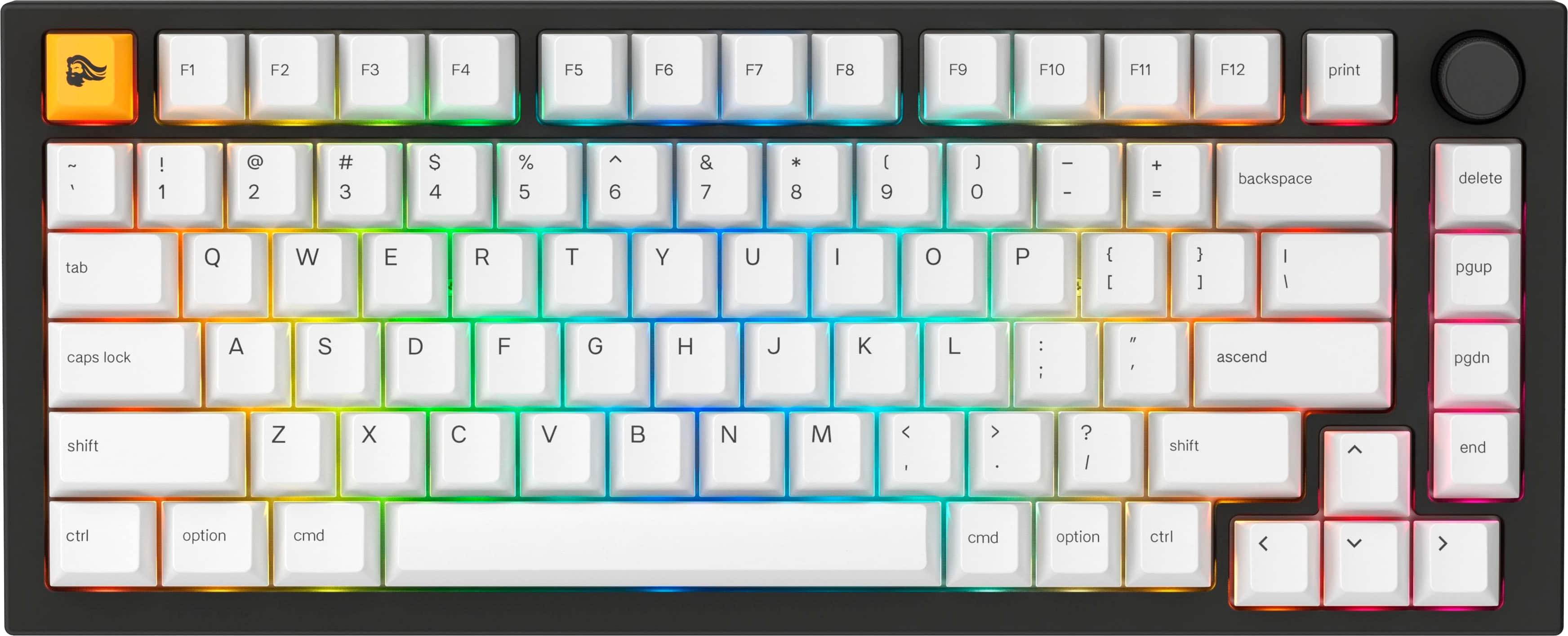 Glorious - GMMK PRO Prebuilt 75% Wired Mechanical Keyboard - Black product image