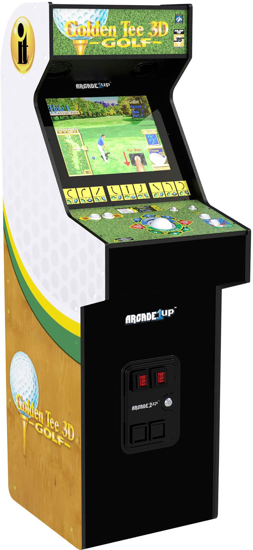 Golden Tee 3D 35th Anniversary Deluxe Arcade Machine product image