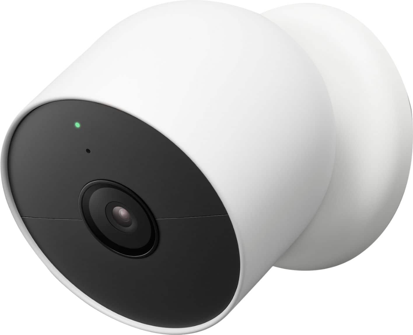 Google - Nest Cam Indoor/Outdoor Wire Free Security Camera - Snow product image