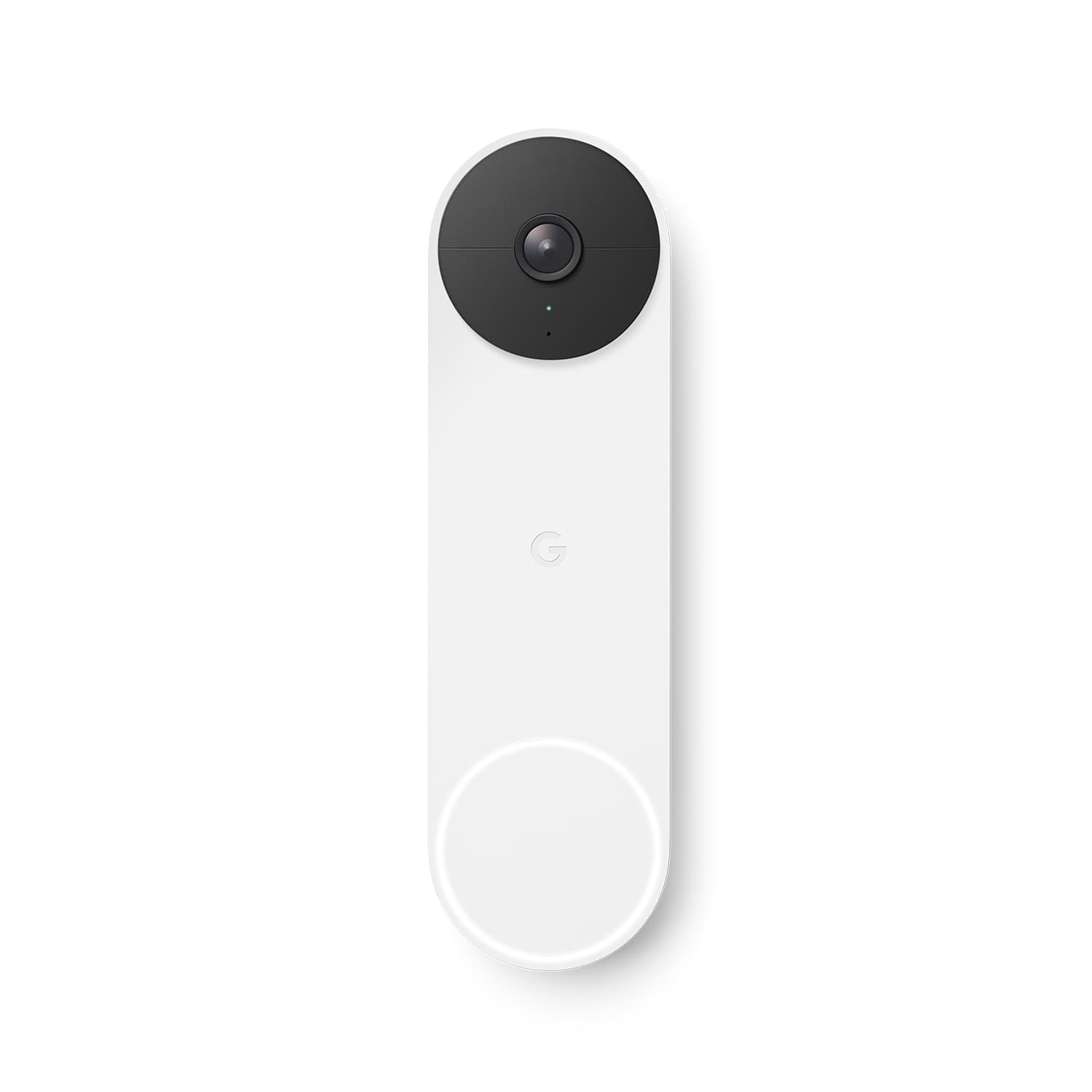Google - Nest Wi-Fi Video Doorbell - Battery Operated - Snow product image