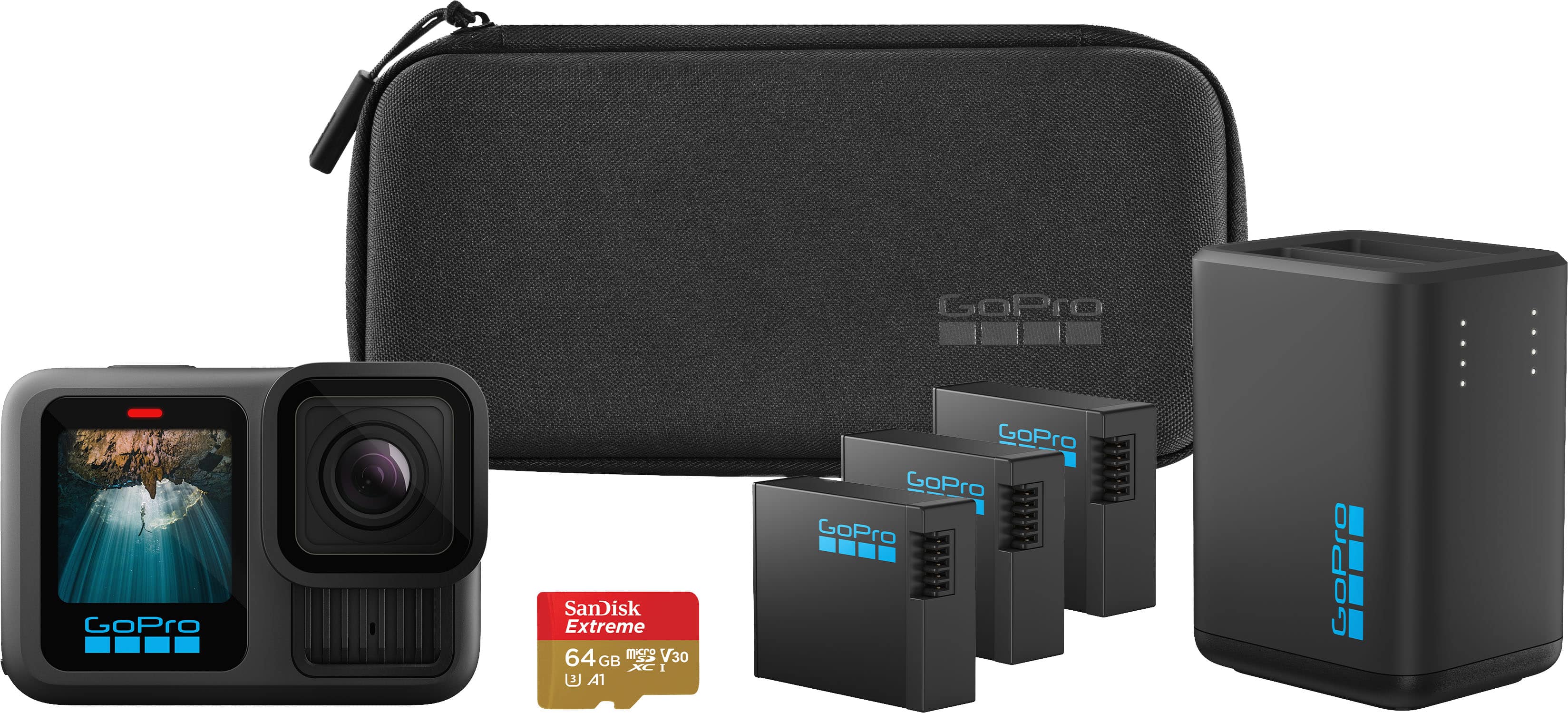 GoPro - HERO13 Black Extended Power Bundle - Black product image