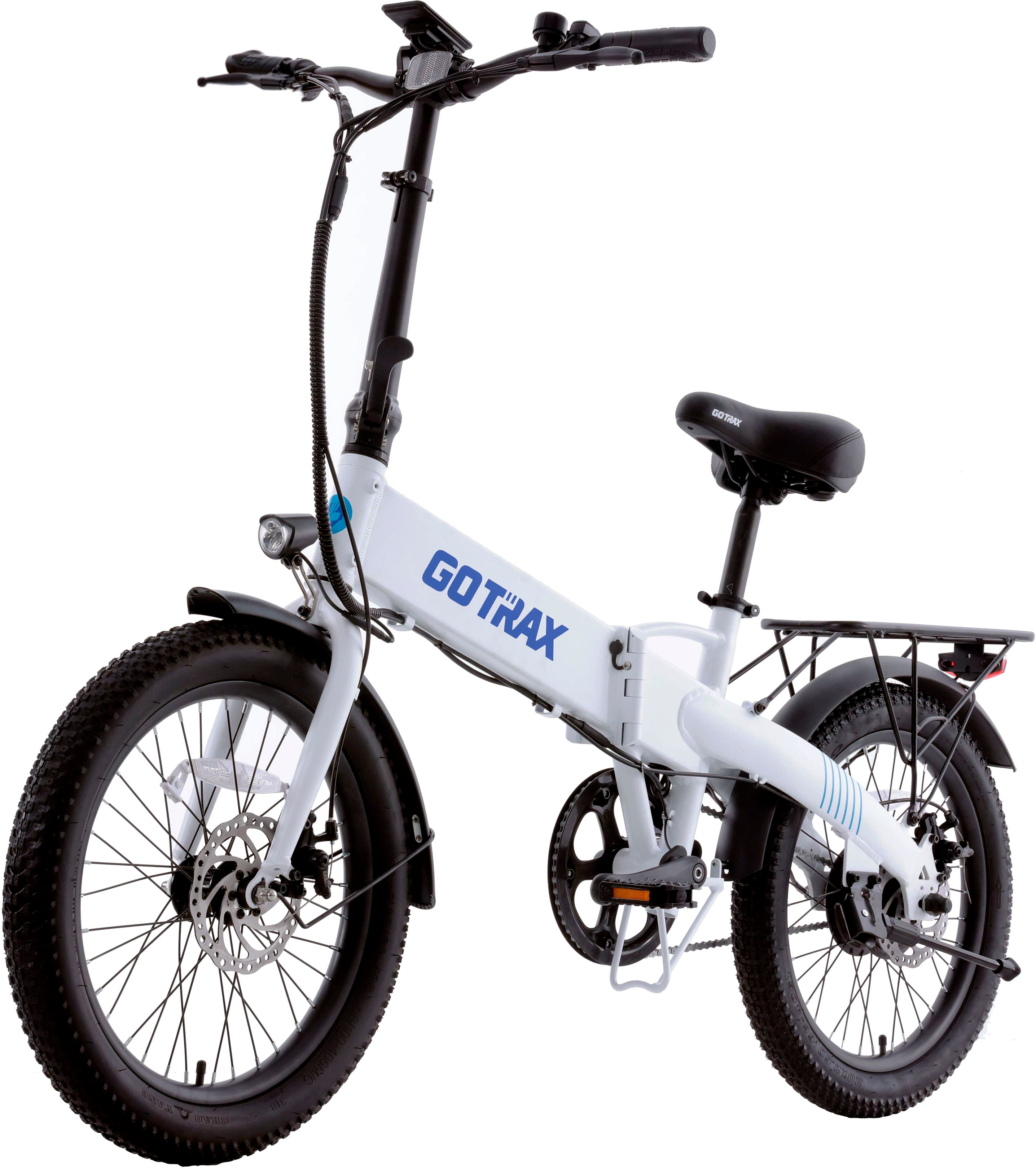 GoTrax - Z4 LITE Folding eBike w/ 25mi Max Operating Range and 20mph Max Speed - Black product image