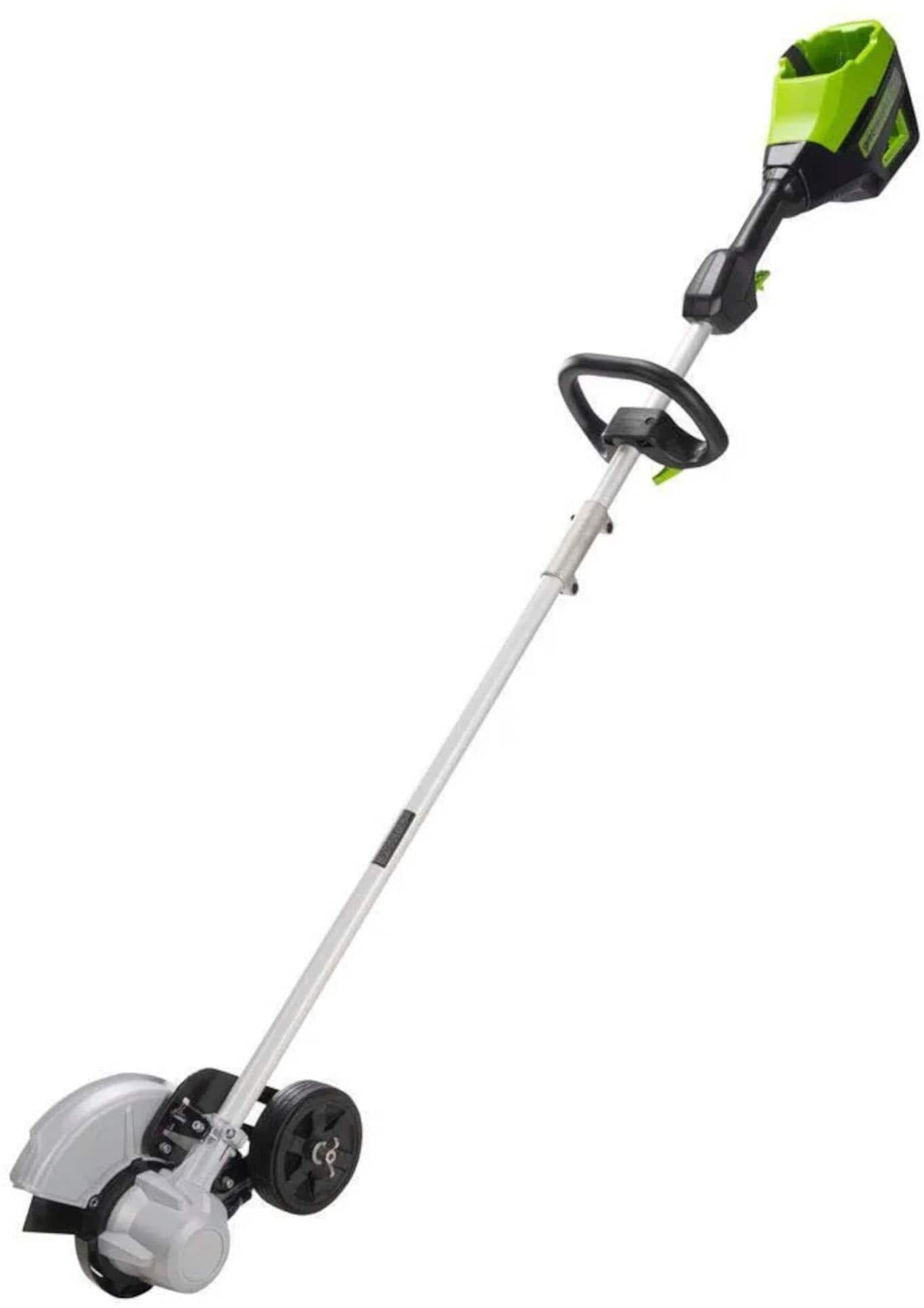 Greenworks - 80-Volt 8-Inch Cutting Diameter Brushless Straight Shaft Edger (Battery Not Included) - Green product image