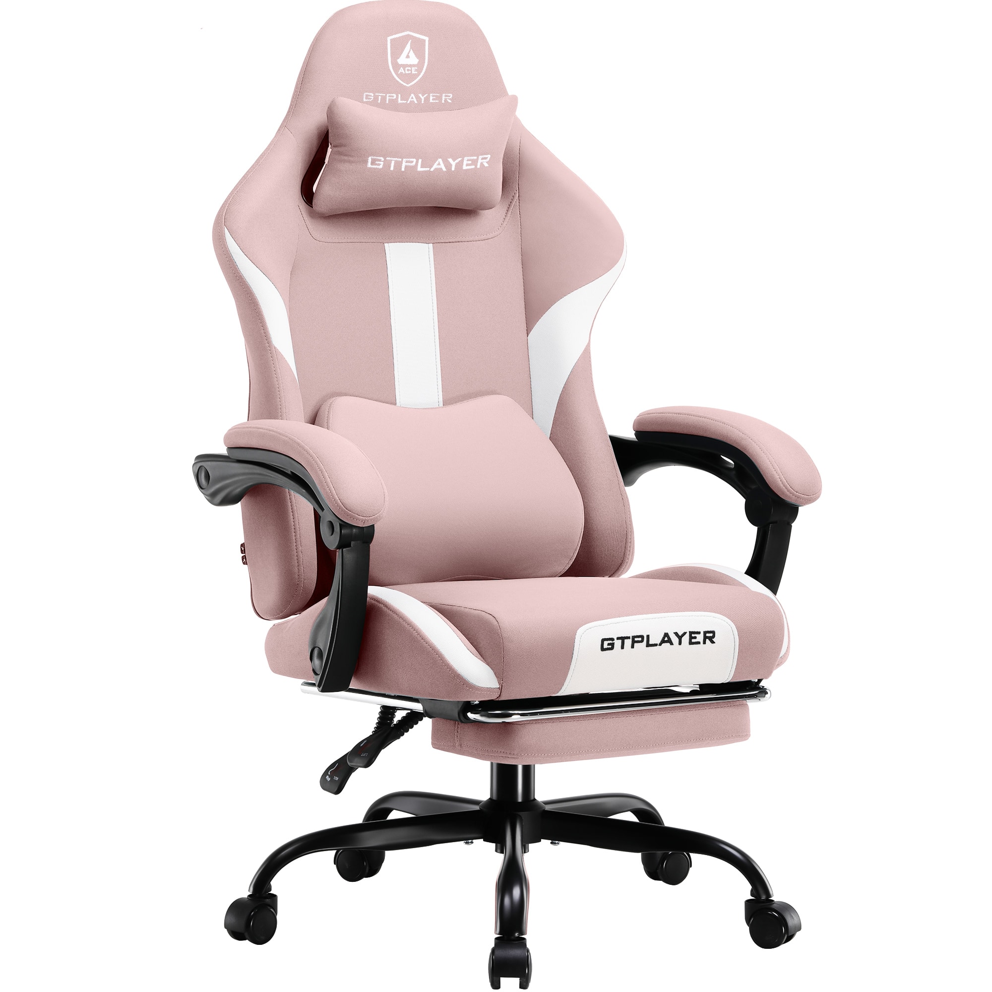 GTPlayer - GT905 Adjustable Gaming Chair with Breathable Fabric - Pink product image
