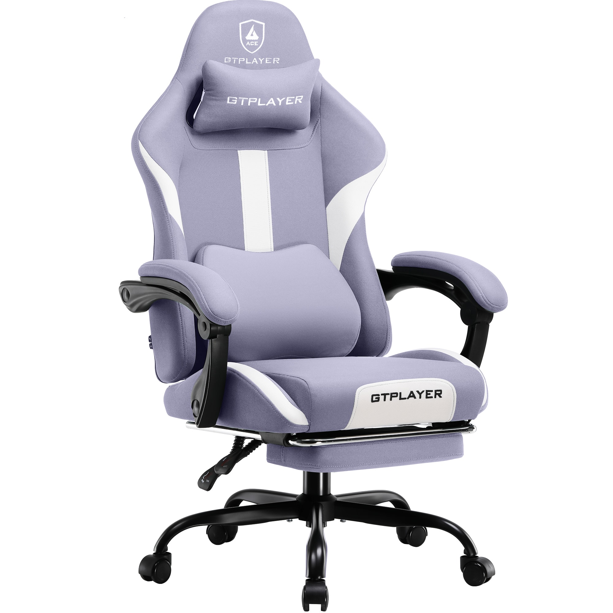 GTPlayer - GT905 Adjustable Gaming Chair with Breathable Fabric - Purple product image