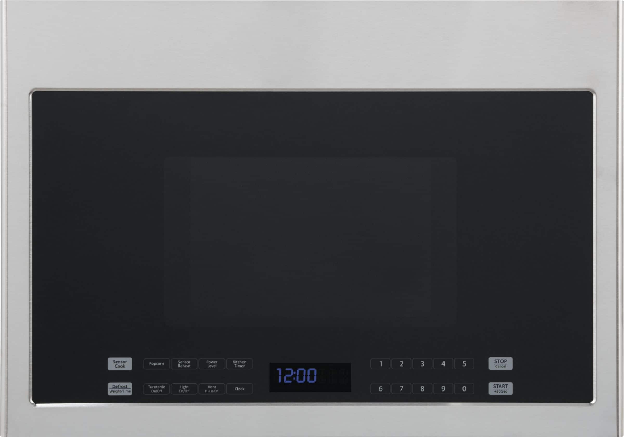 Haier - 1.4 Cu. Ft. Over-the-Range Microwave with Sensor Cooking and 10 Power Levels - Stainless Steel product image