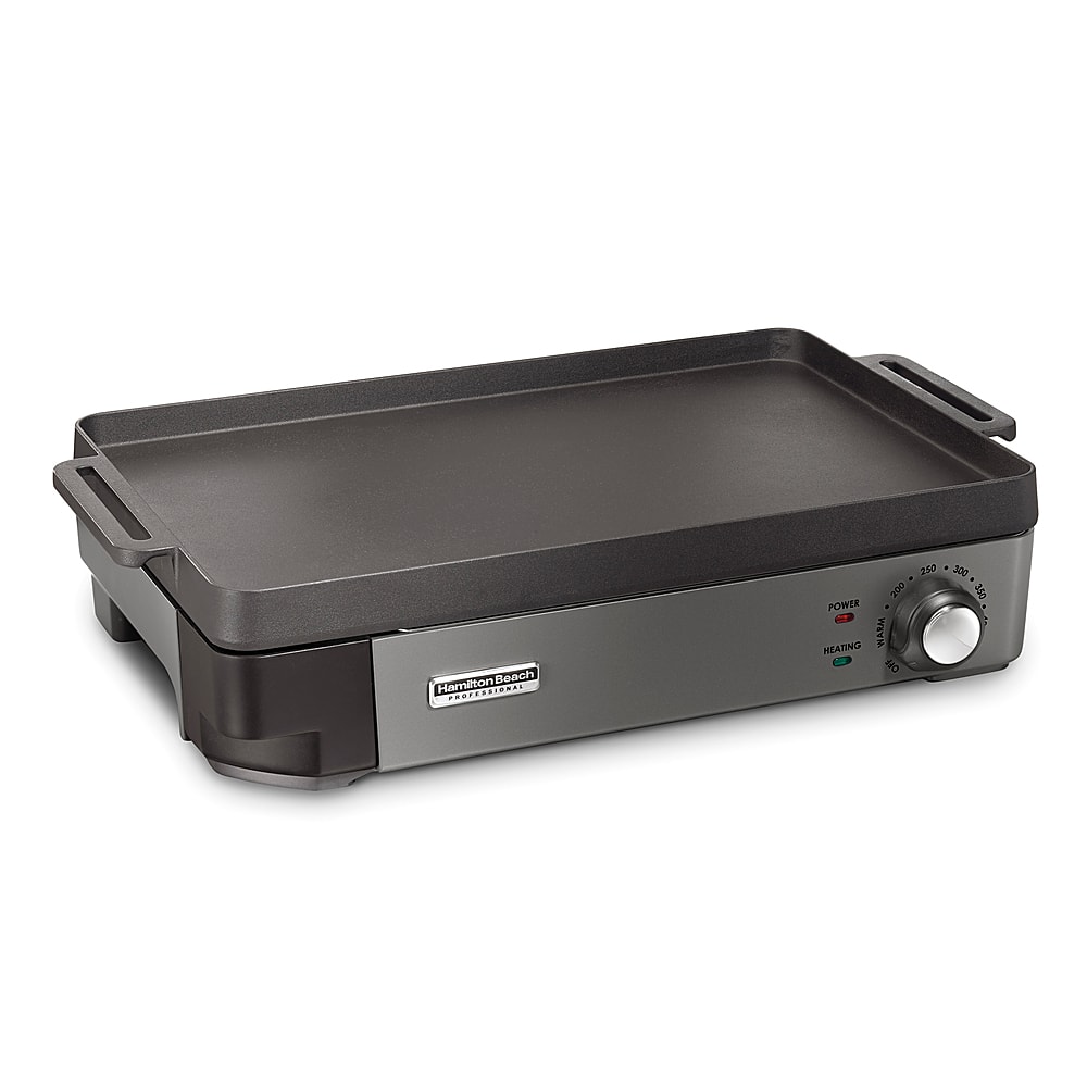 Hamilton Beach - Professional Cast Iron Electric Grill - Black product image