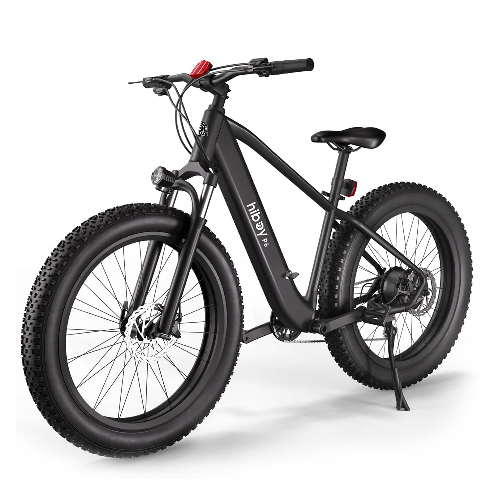 HiBoy - P6 Electric Bike w/ 62 mi Max Operating Range & 28 mph Max Speed - Black product image