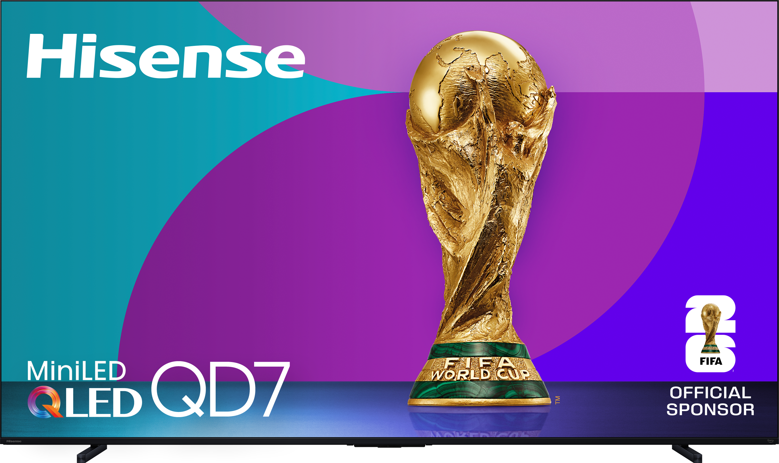 Hisense - 100" Class QD7 Series MiniLED QLED 4K UHD HDR Smart Fire TV (2025) product image