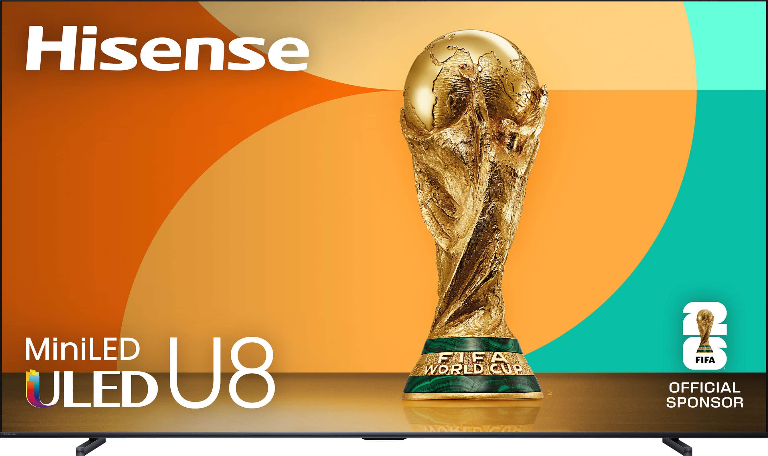 Hisense - 100" Class U8 Series MiniLED QLED UHD 4K HDR Smart Google TV (2025) product image