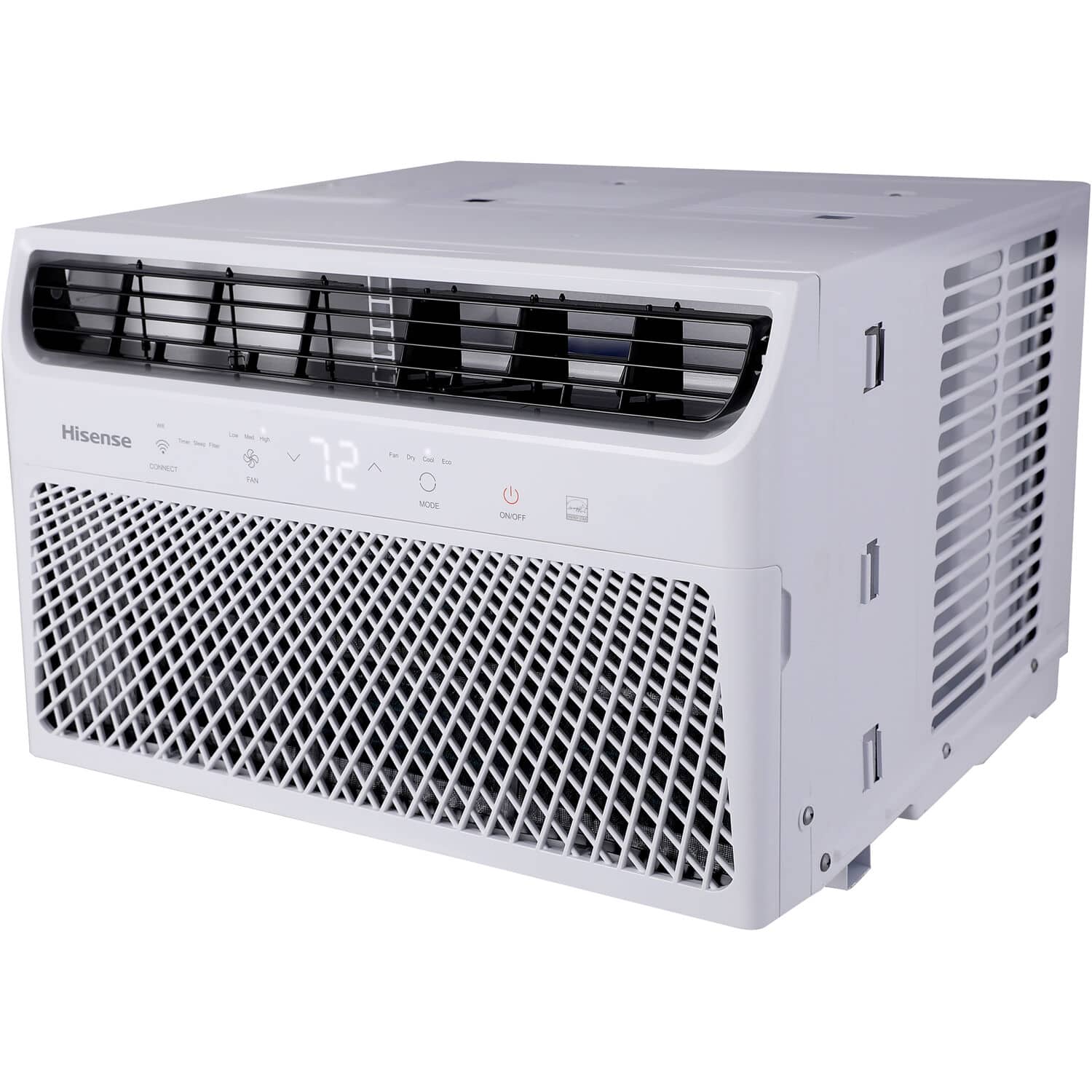 Hisense - 350 sq. ft. 8,000 BTU Smart Window Inverter Air Conditioner with Wi-fi and Remote Control - White product image