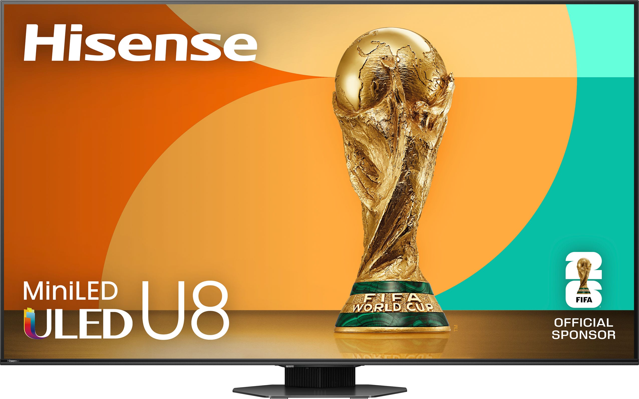 Hisense - 55" Class U8 Series MiniLED QLED UHD 4K HDR Smart Google TV (2025) product image