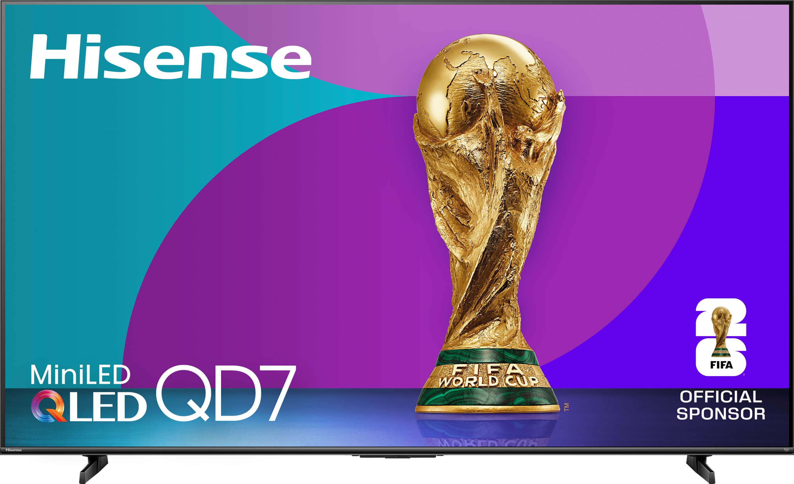 Hisense - 65" Class QD7 Series MiniLED QLED 4K UHD HDR Smart Fire TV (2025) product image