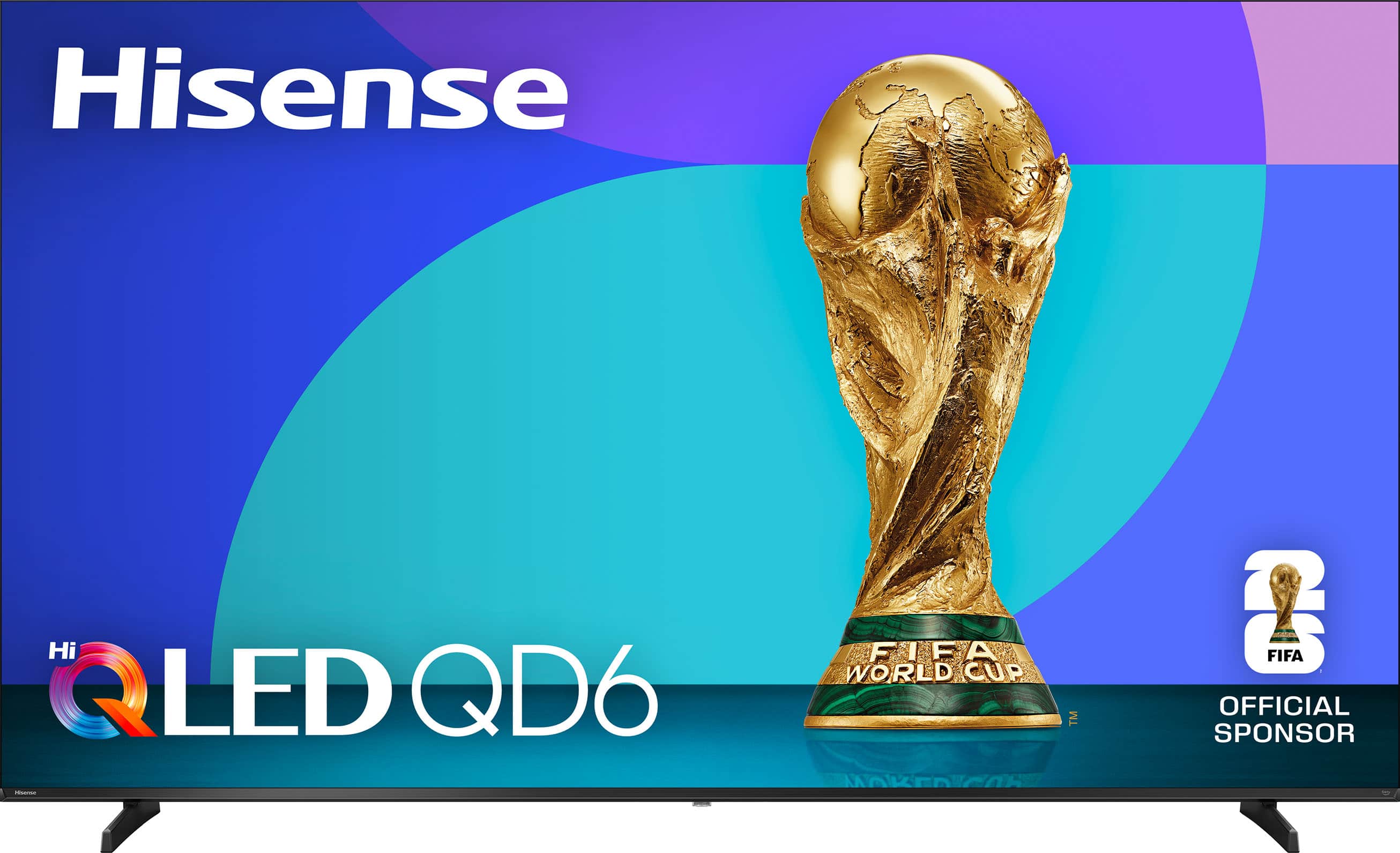 Hisense - 85" Class QD6 Series Hi-QLED 4K UHD HDR Smart Fire TV (2025) product image