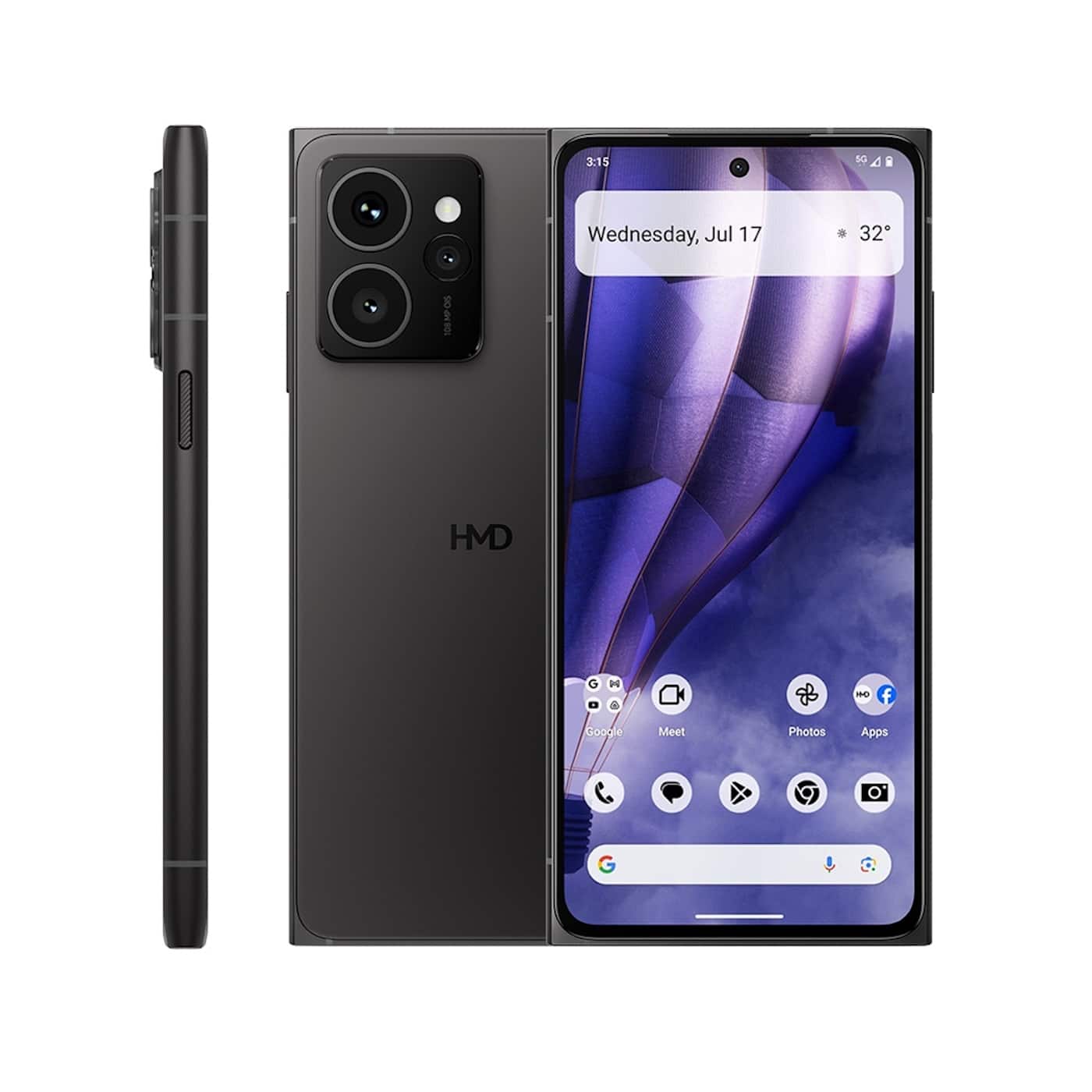 HMD - Skyline 256GB (Unlocked) - Twisted Black product image