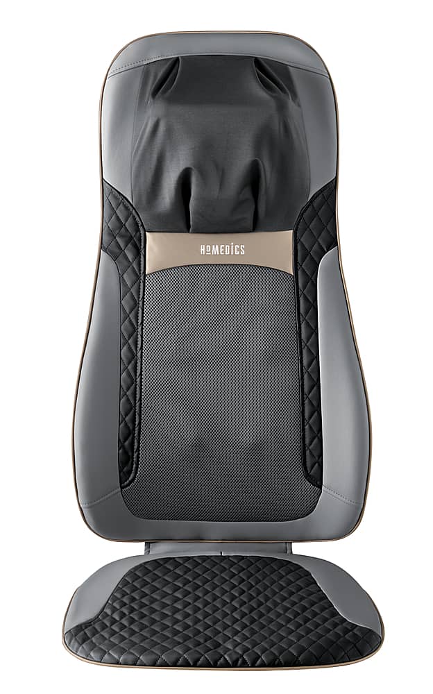 Homedics - Shiatsu Elite II Massage Cushion with Heat - Gray/Black product image