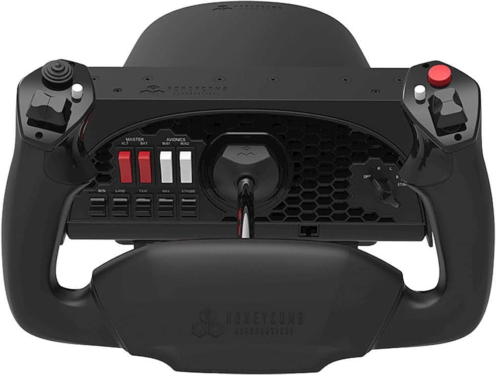Honeycomb Aeronautical - Alpha Flight Simulation Controls - Black product image