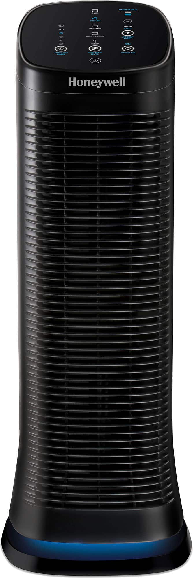 Honeywell - HFD320 Air Genius 5 Air Purifier with Permanent Filter Large Rooms - Black product image