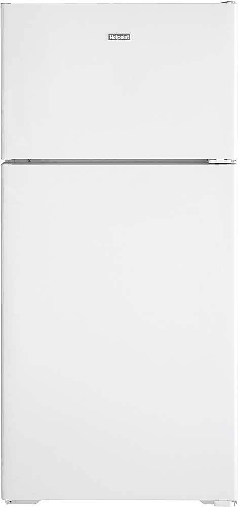 Hotpoint - 15.6 Cu. Ft. Top-Freezer Refrigerator with LED Interior Lighting - White product image