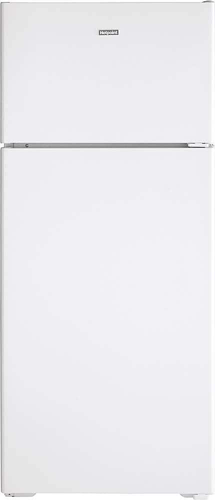 Hotpoint - 17.5 Cu. Ft. Top-Freezer Refrigerator with LED Interior Lighting - White product image