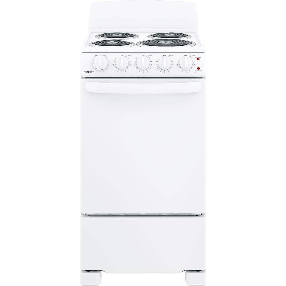 Hotpoint - 2.3 Cu. Ft. Freestanding Electric Range - White product image