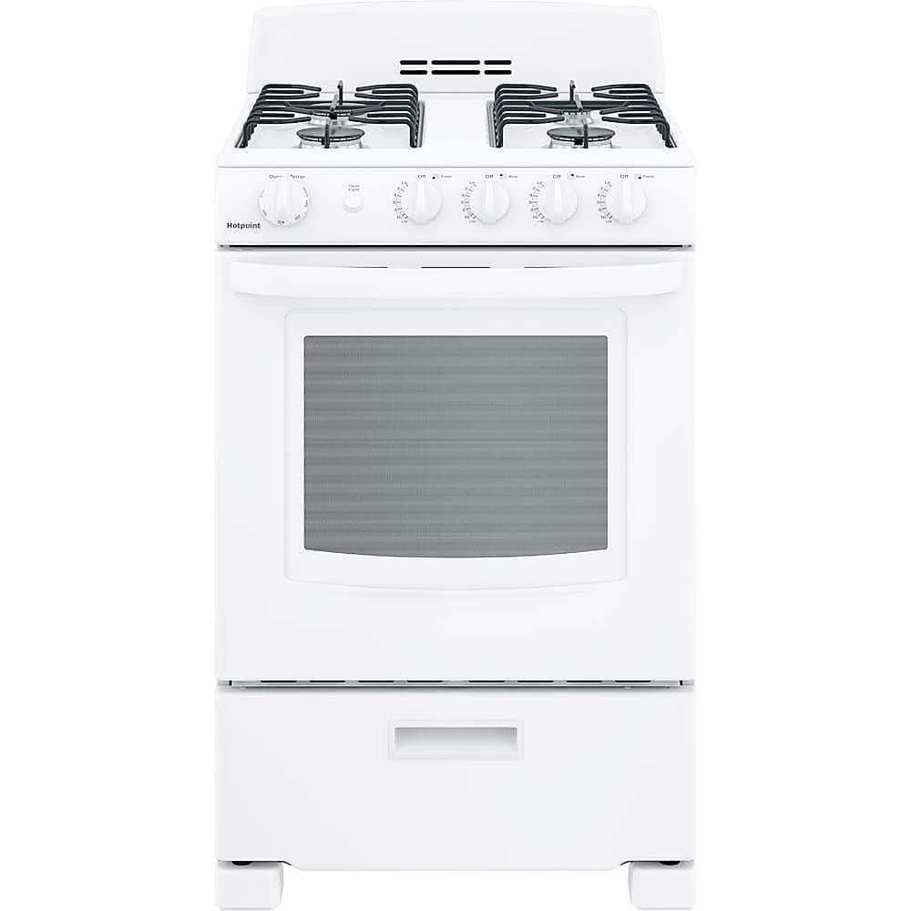 Hotpoint - 2.9 Cu. Ft. Freestanding Gas Range - White product image