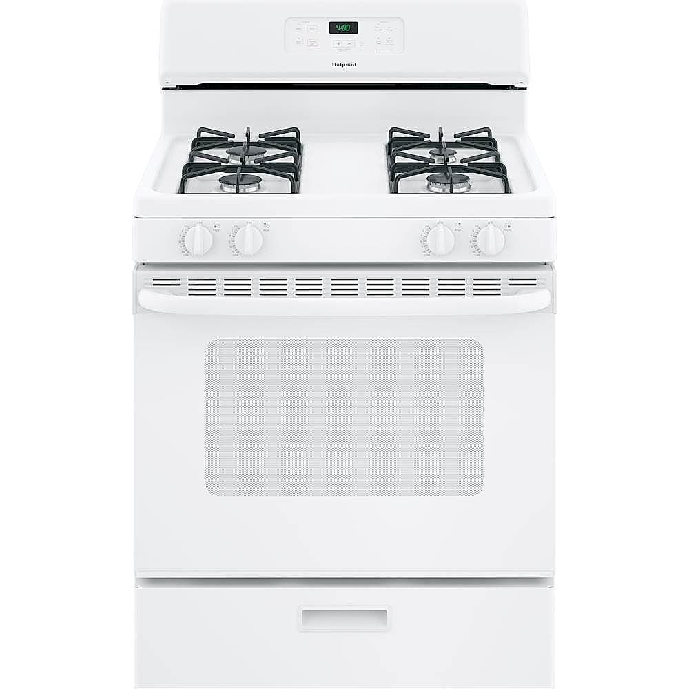 Hotpoint - 4.8 Cu. Ft. Freestanding Gas Range - White product image