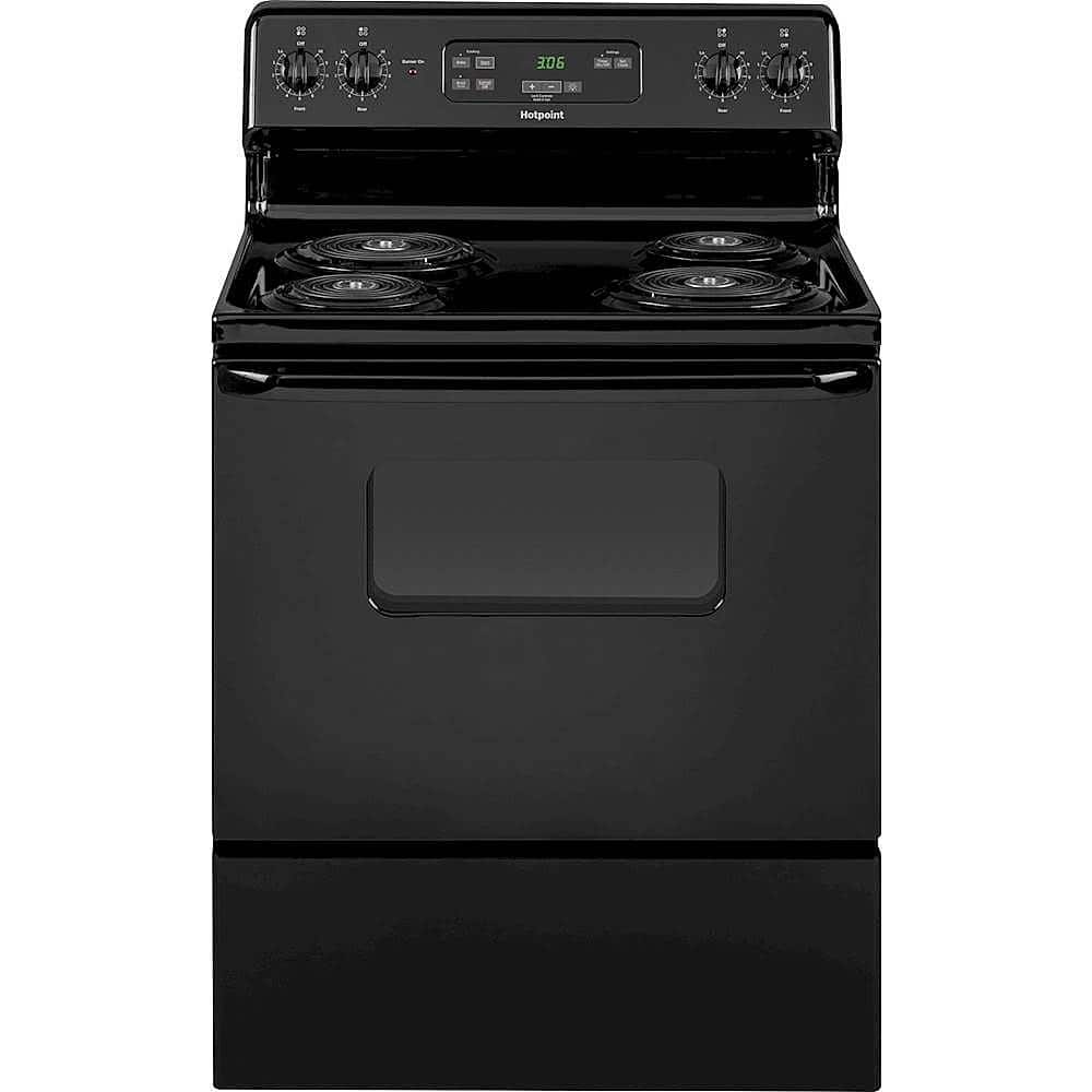 Hotpoint - 5.0 Cu. Ft. Freestanding Electric Range - Black product image