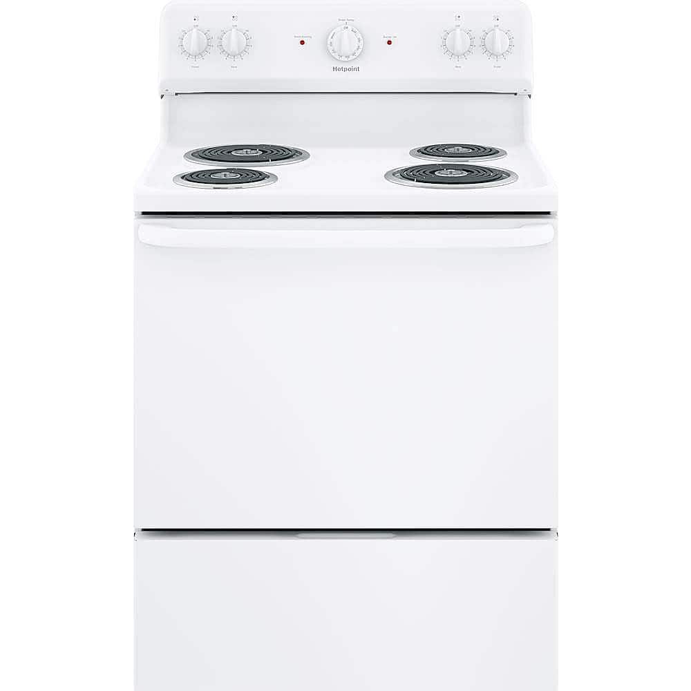 Hotpoint - 5.0 Cu. Ft. Freestanding Electric Range - White product image