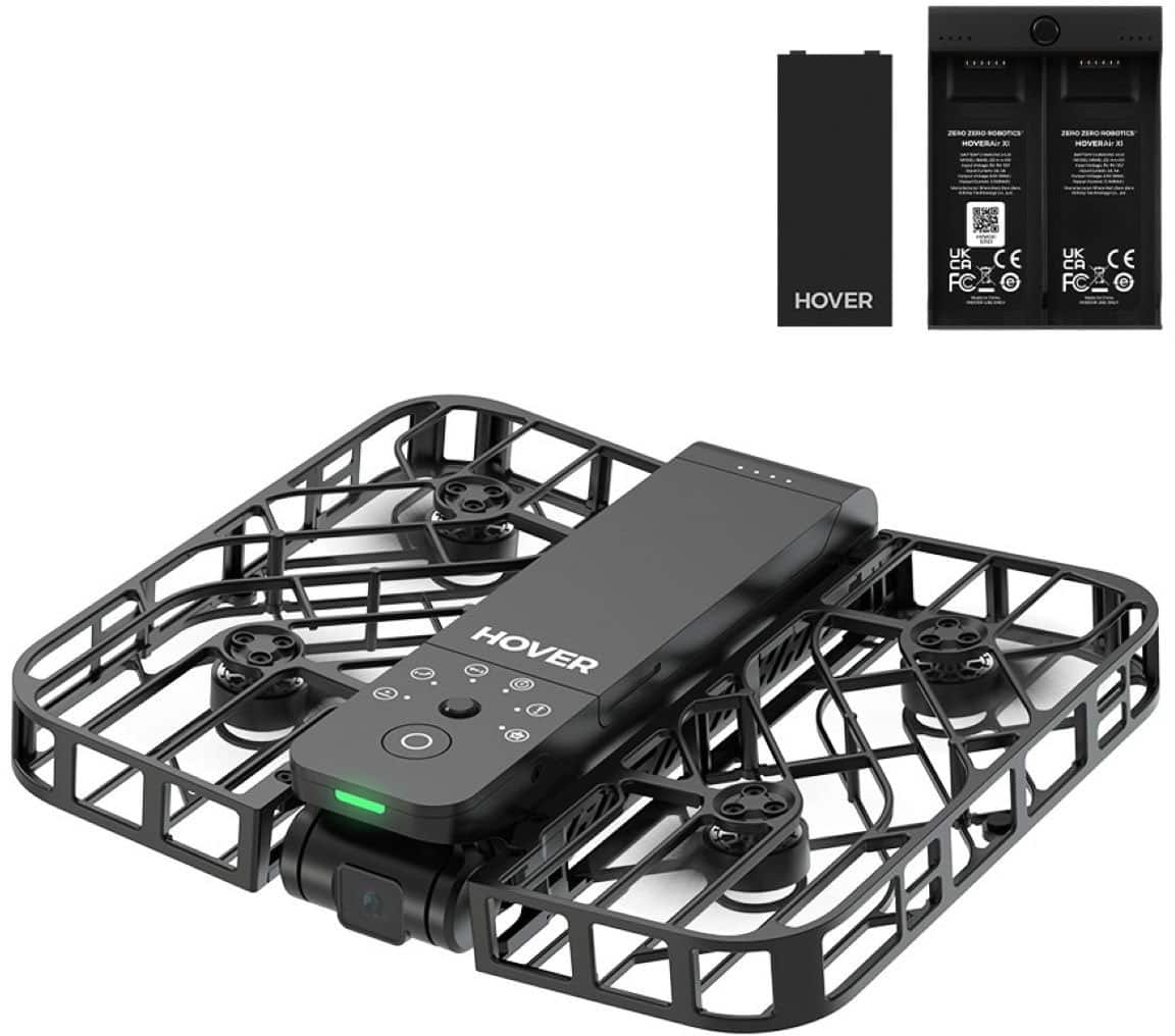 HOVERAir - X1 Self-Flying Camera Drone Combo - Black product image