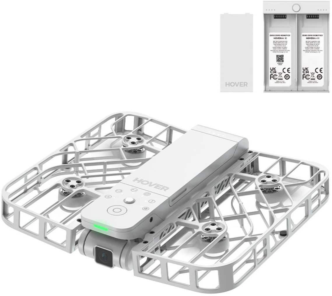 HOVERAir - X1 Self-Flying Camera Drone Combo - White product image